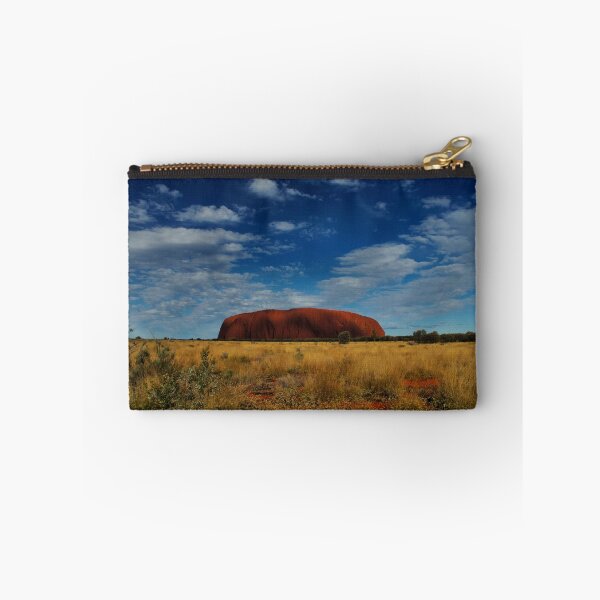 Item preview, Ayers Rock under a cloudy blue sky - not common designed and sold by mashdown.