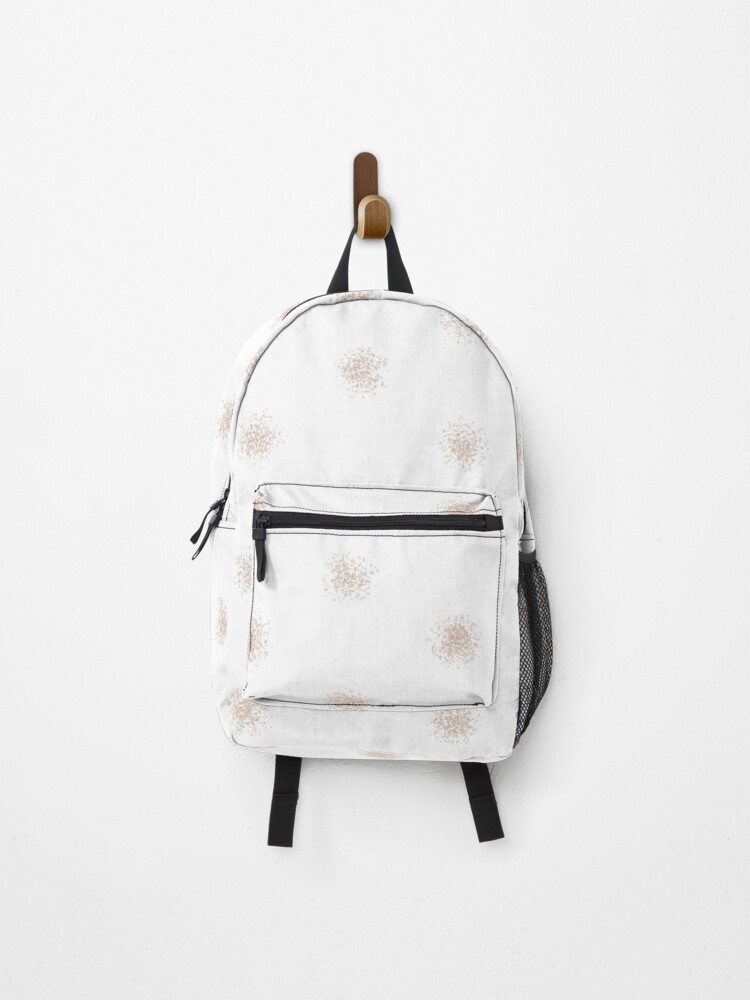 Thumbnail 1 von 3, Rucksack, Beige and White Splatter Polka Dot Pattern Pairs Dutch Boy 2022 Popular Color Sand Dunes 410-2DB - Colour Trends - Hue - Shade designt und verkauft von ColorOfTheYears.