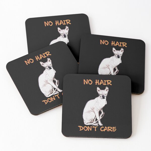 Item preview, No Hair Dont Care - Hairless Sphynx Cat  designed and sold by molamode.