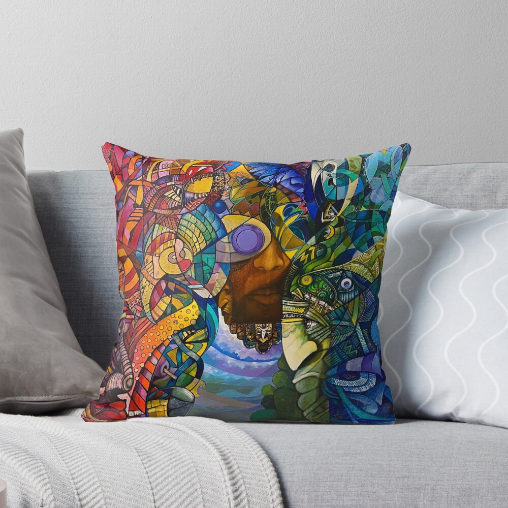 Item preview, Throw Pillow designed and sold by dupree-studios.