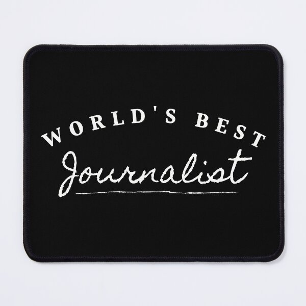 Item preview, World's Best Journalist designed and sold by Oreo2020 Creations.