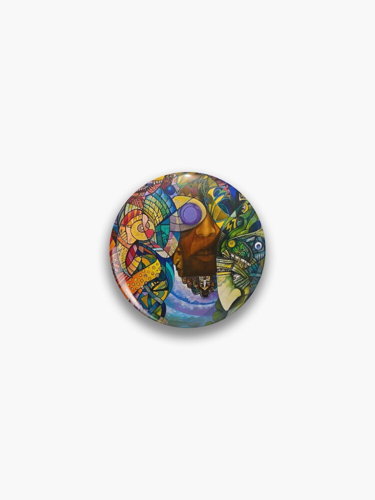 Thumbnail 1 of 3, Pin, Valley of the Gods designed and sold by dupree-studios.