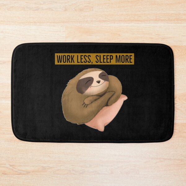 Item preview, Work Less Sleep More designed and sold by MK 3.