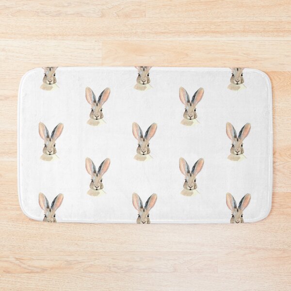 Item preview, Portrait of a cute rabbit designed and sold by viktoriagam.