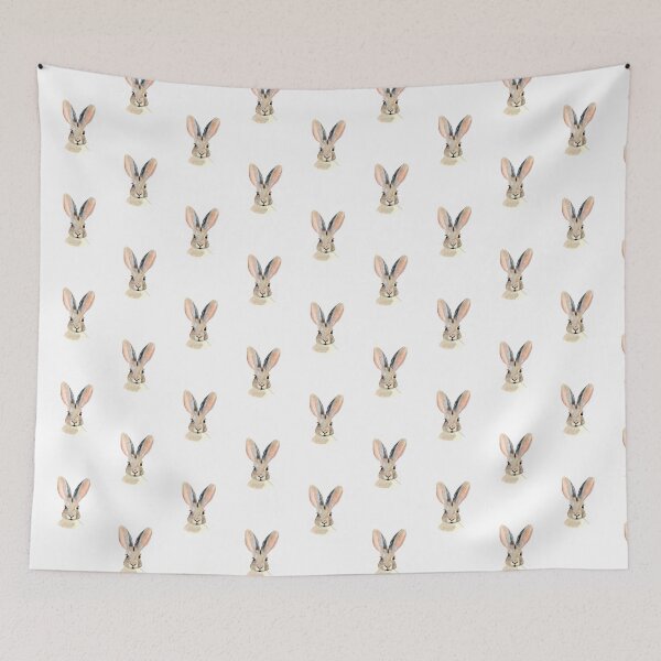 Item preview, Portrait of a cute rabbit designed and sold by viktoriagam.