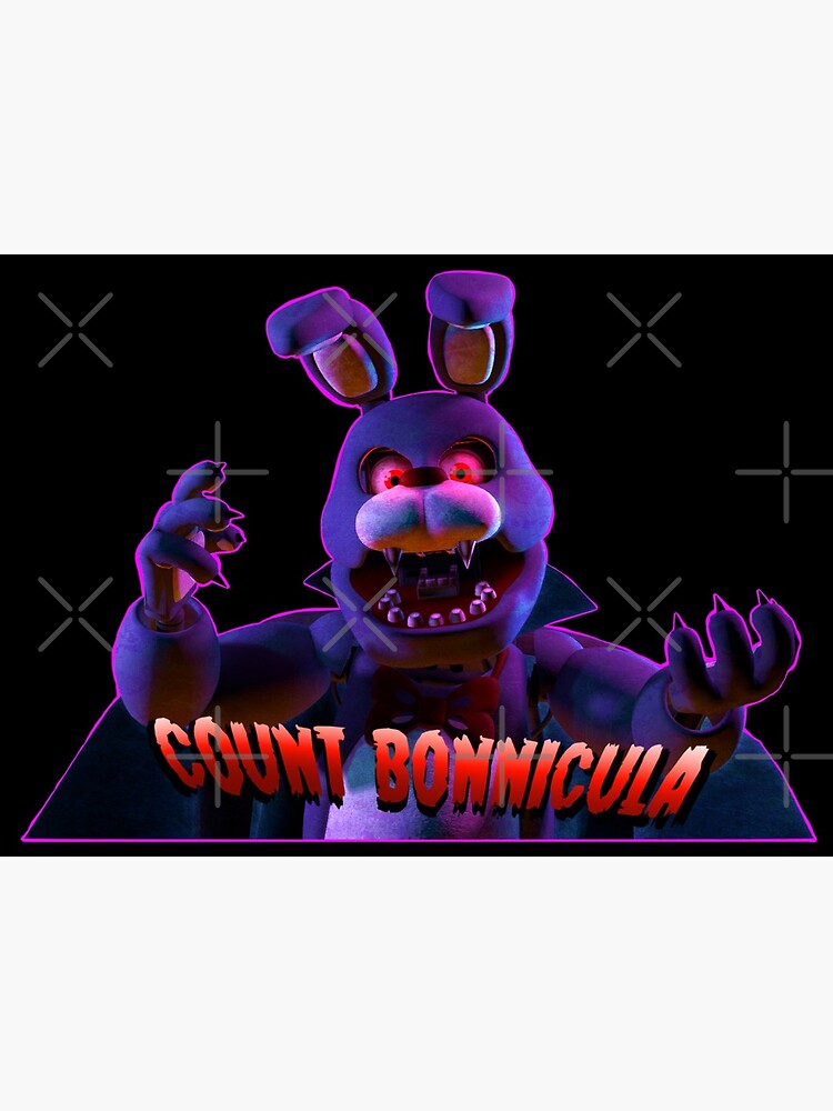 Fnaf 1 Bonnie Art Board Print for Sale by opthedragon