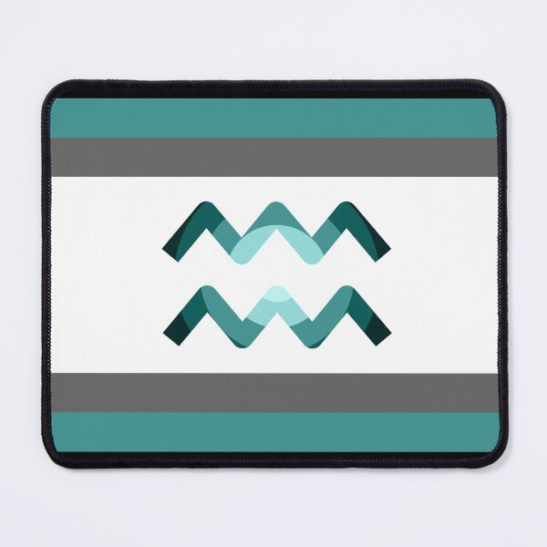 Item preview, Aquarigender Flag LGBTQ+ designed and sold by LGBTQ-Flags.