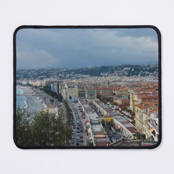 Item preview, Promenade des Anglais and Cours Saleya from Above - Nice, France, French Riviera designed and sold by Georgia Mizuleva.