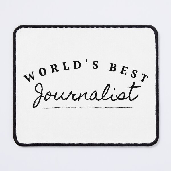 Item preview, World's Best Journalist designed and sold by Oreo2020 Creations.