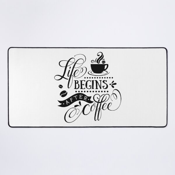 Item preview, Life Begins After Coffee - Cool Funny Tee Design For Coffe Lovers designed and sold by Prince - Bestseller ★★★★★.