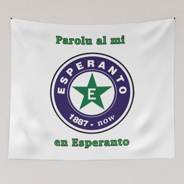 Item preview, Speak to me in Esperanto designed and sold by janraydesigns.