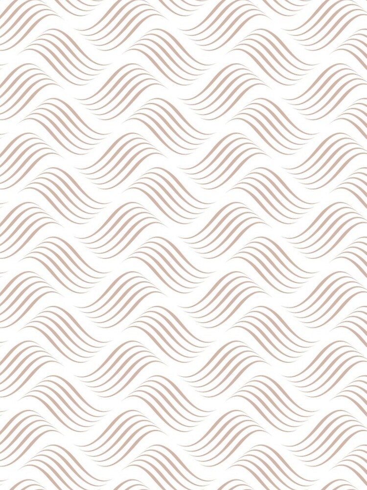Aperçu 4 sur 4. Coque iPhone avec l'œuvre Beige and White Wavy Tessellation Line Pattern Pairs Dutch Boy 2022 Popular Color Sand Dunes 410-2DB - Colour Trends - Hue - Shade créée et vendue par ColorOfTheYears.