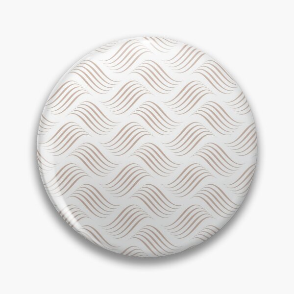 Item preview, Beige and White Wavy Tessellation Line Pattern Pairs Dutch Boy 2022 Popular Color Sand Dunes 410-2DB - Colour Trends - Hue - Shade designed and sold by ColorOfTheYears.