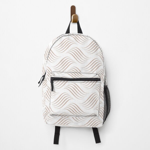 Item preview, Beige and White Wavy Tessellation Line Pattern Pairs Dutch Boy 2022 Popular Color Sand Dunes 410-2DB - Colour Trends - Hue - Shade designed and sold by ColorOfTheYears.