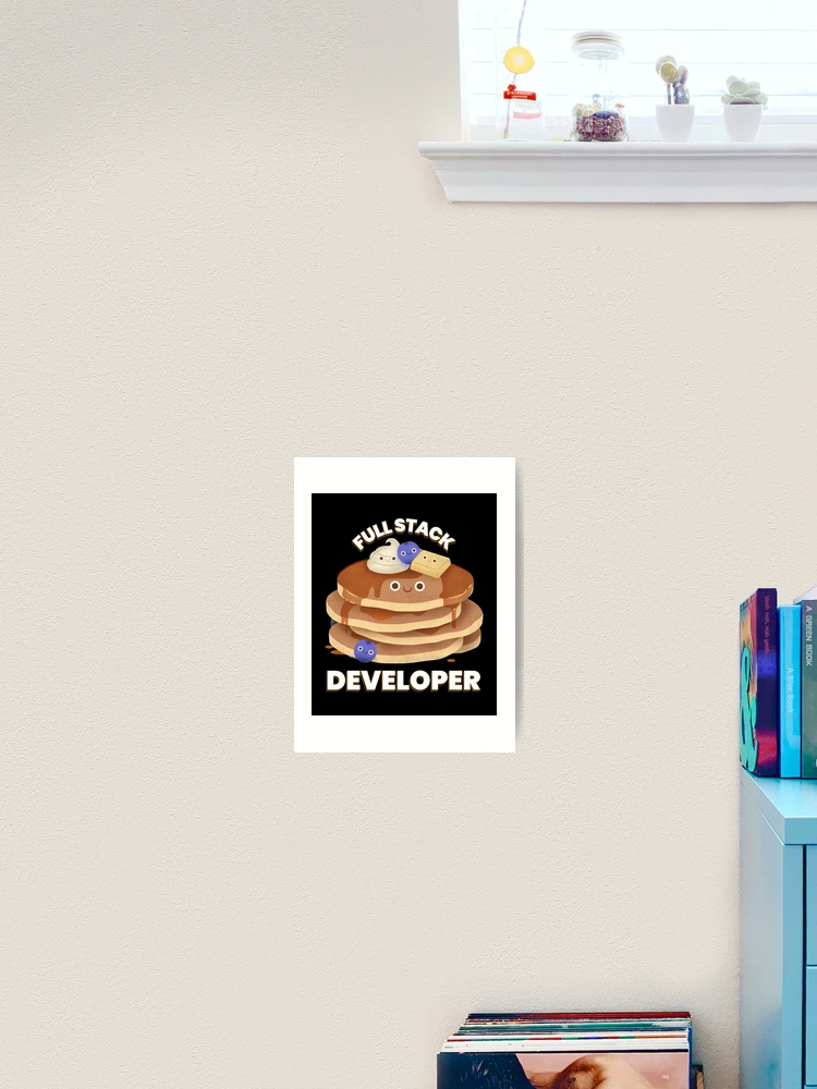 Thumbnail 2 of 3, Art Print, Full Stack Developer - Coding Programmer Design designed and sold by Shirtlify.
