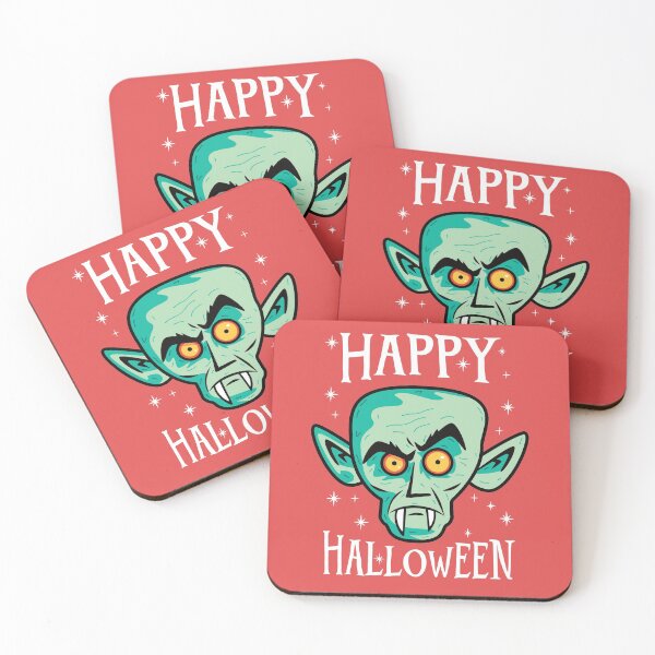 Artikelvorschau, Vampir, Fröhliches Halloween entworfen und verkauft von keeleypost.