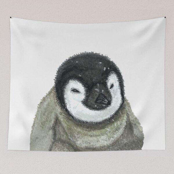 Artikelvorschau, Pinguin-Aquarell-Kunst entworfen und verkauft von ashhhjam.