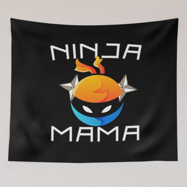 Item preview, Funny Ninja Mama Baby Birthday New Mom designed and sold by Mriqa.