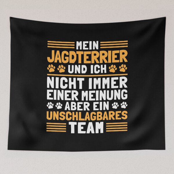 Artikelvorschau, Deutscher Jagdterrier und Ich Jagdhund Geschenk entworfen und verkauft von madgrfx.