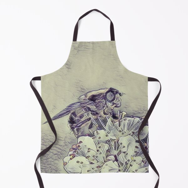 Item preview, Honey Bee In Pen and Ink designed and sold by Fearless-Fox.
