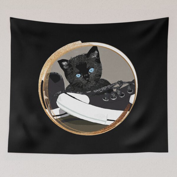Item preview, CHAT Noir très mignon designed and sold by luisulan.