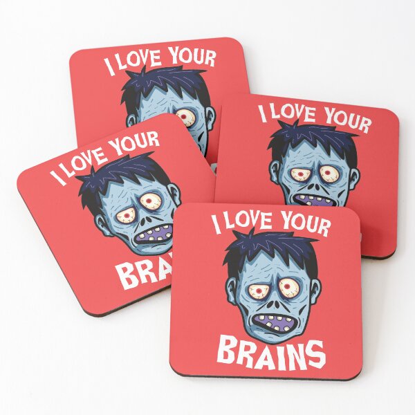 Item preview, Love Your Brains Zombie Halloween designed and sold by keeleypost.