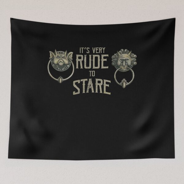 Item preview, It's Very Rude To Stare Labyrinth Knockers designed and sold by roxy7922.