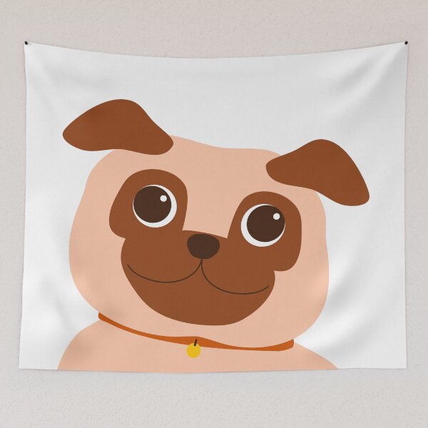 Item preview, Smiling dog designed and sold by happyfunshop.