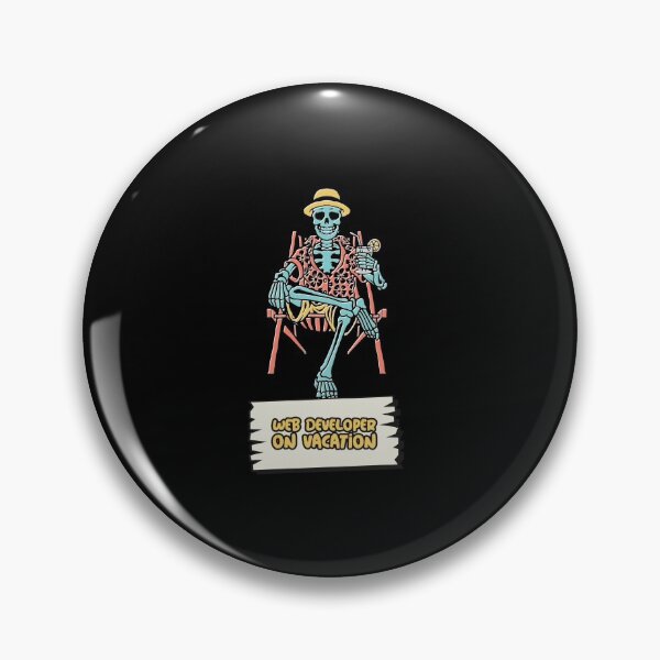 Item preview, Web Developer on Vacation - Web Development designed and sold by Shirtlify.