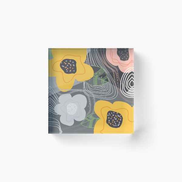 Item preview, Floral design art designed and sold by Paint84.