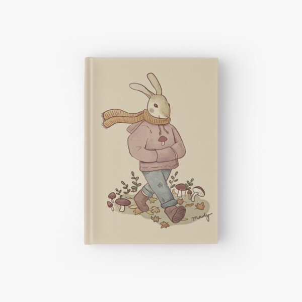 Item preview, Rabbit Walking Through Leaves designed and sold by madyneuf.