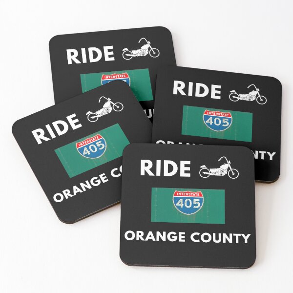 Item preview, Ride Orange County Motorcycle Fans designed and sold by BadLatitude.
