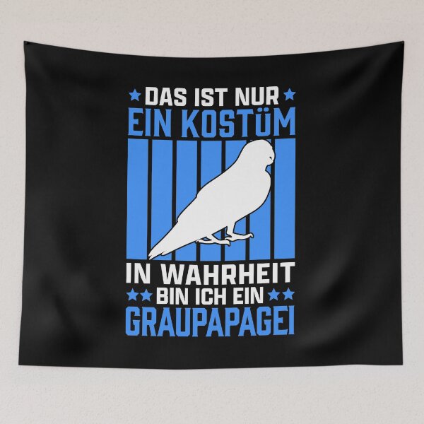 Item preview, African gray parrot costume bird parrot gift designed and sold by madgrfx.