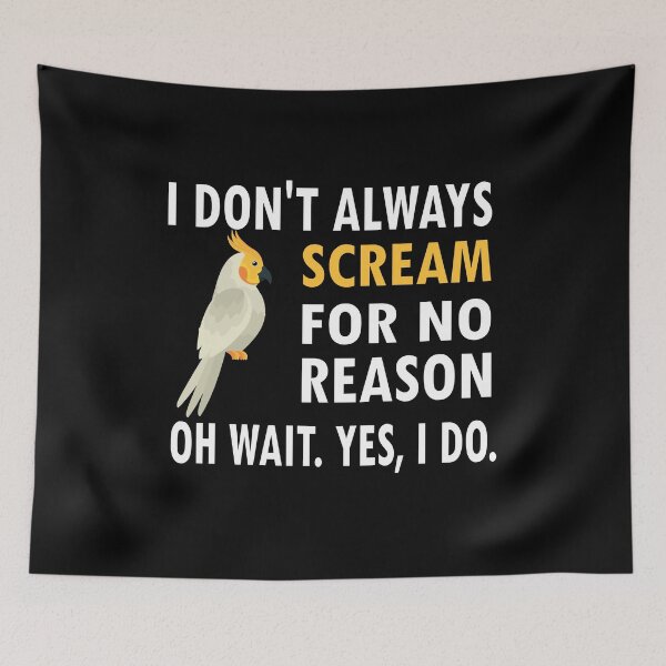 Item preview, Cockatiel Owner Bird Lover Cockatiel Parrot Lover designed and sold by Pukiart.