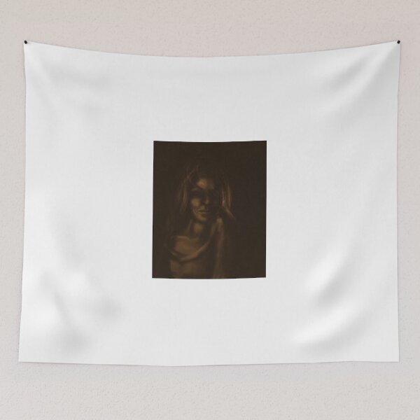 Item preview, Digital painting of mysterious girl designed and sold by oanaunciuleanu.