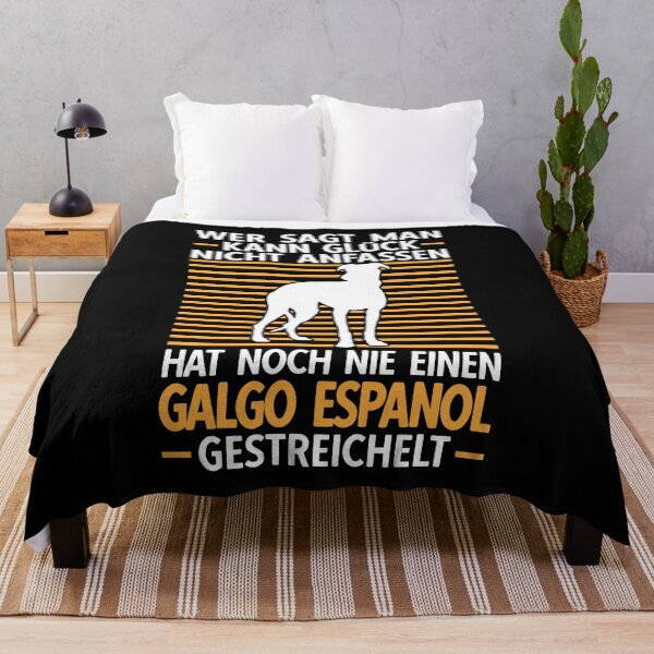 Item preview, Galgo Espanol petting Spanish Greyhound designed and sold by madgrfx.
