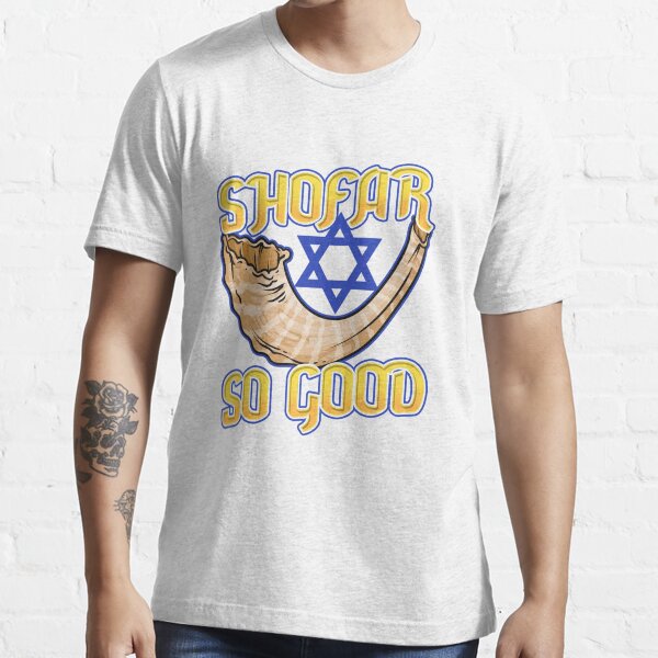 "Shofar So Good Jewish Holiday Pun Judaism Yom Kippur 2021 Long Sleeve TShirt" Tshirt for Sale