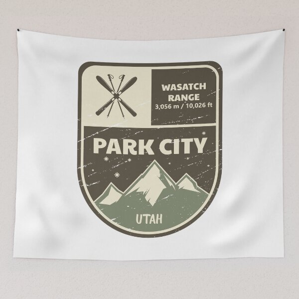 Item preview, Park City Wasatch Range Utah designed and sold by KrisSidDesigns.
