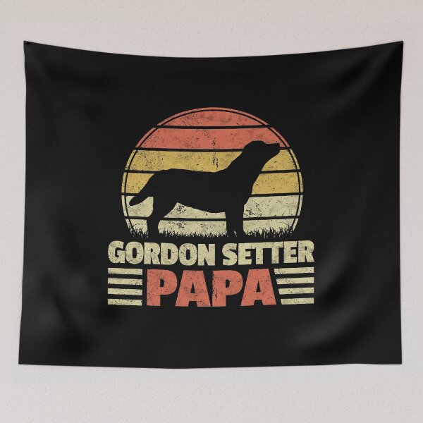 Item preview, Gordon Setter Papa British Pointing Dog saying designed and sold by madgrfx.