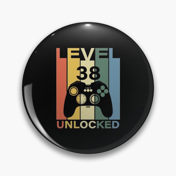 Item preview, Level 38 Unlocked T-ShirtFunny Level 38 Unlocked 38th birthday gamer  designed and sold by shopsonquan.