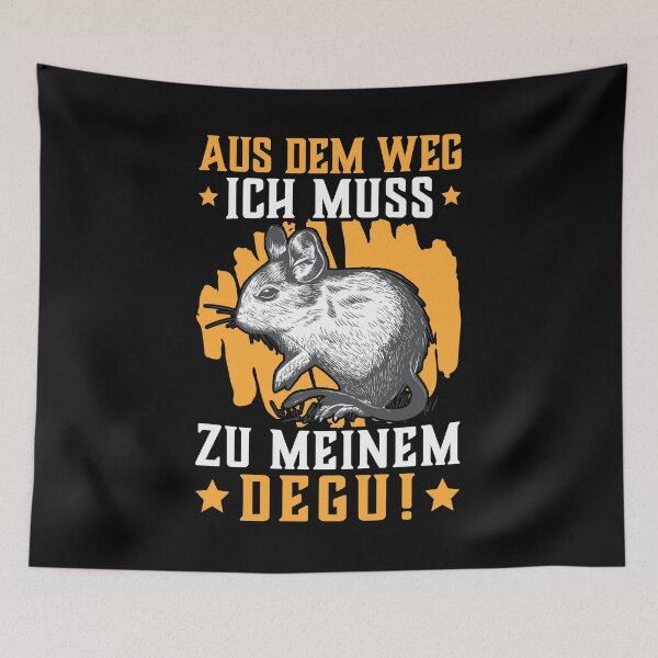 Item preview, Must go to my degu rodent Chilean rodent designed and sold by madgrfx.