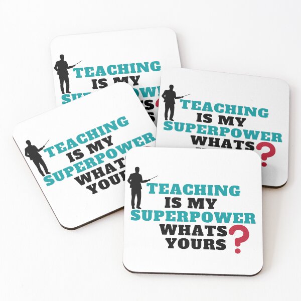 Item preview, Teaching is my superpower whats your? designed and sold by If-Art.
