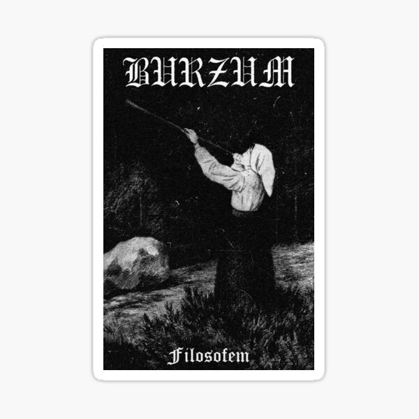 Burzum - Filosofem #1 Sticker