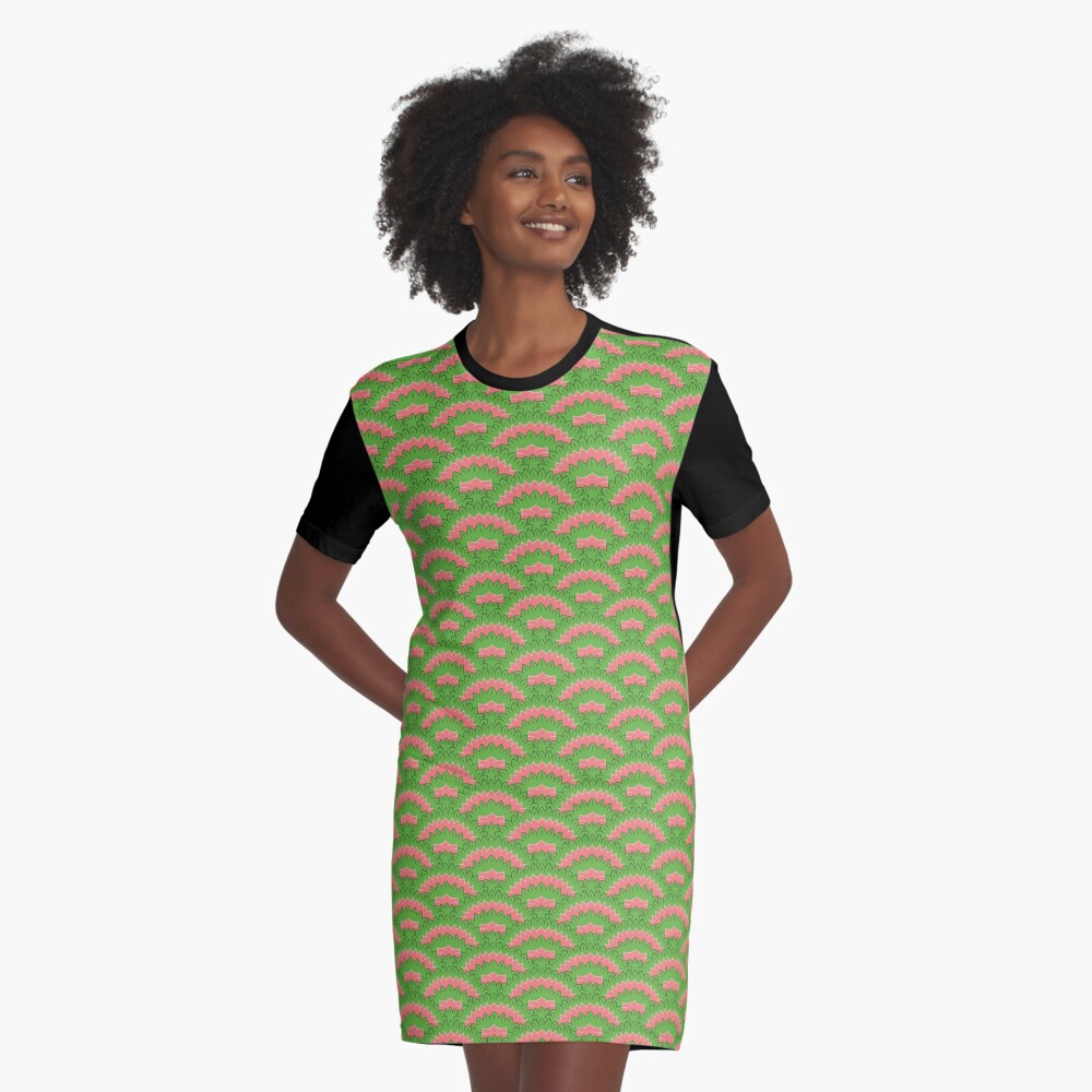 Item preview, Graphic T-Shirt Dress designed and sold by ValerieDesigns.