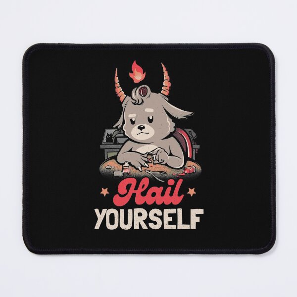Item preview, Hail Yourself - Cute Evil Creepy Baphomet Gift designed and sold by EduEly.