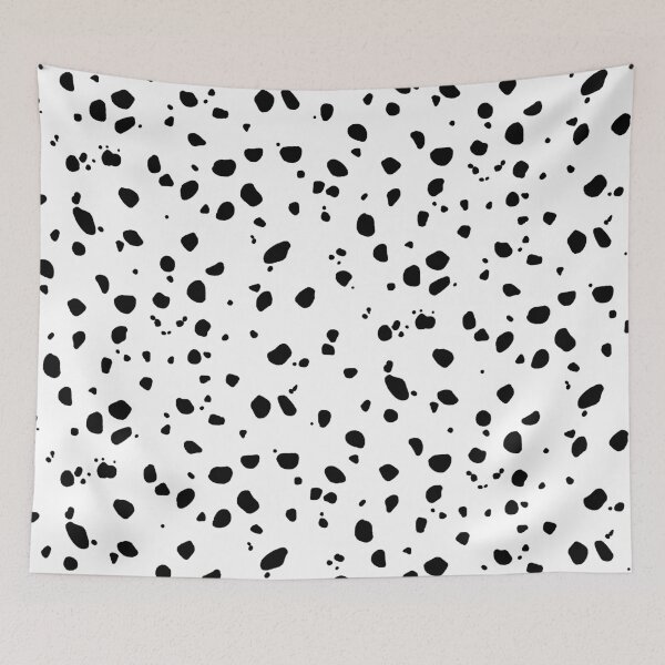Item preview, Dalmatian Spots Black designed and sold by PlanetaryArtist.