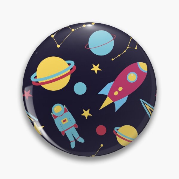 Item preview, Space pattern designed and sold by Catherine Elliott Art.