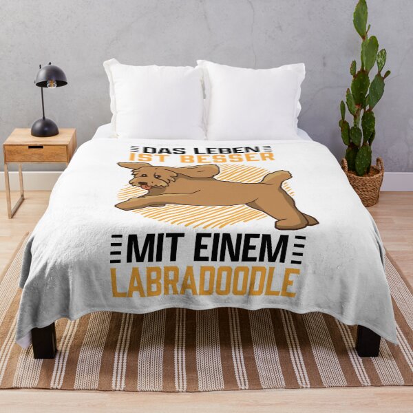 Item preview, Life with Labradoodle Australia Goldendoodle designed and sold by madgrfx.