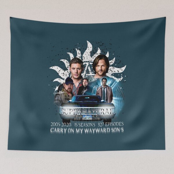 Item preview, Limited Edition Supernatural Family Don T-ShirtLimited Edition Supernatural Family don't end with Blood 4 W Signed W2 designed and sold by shopsonquan.
