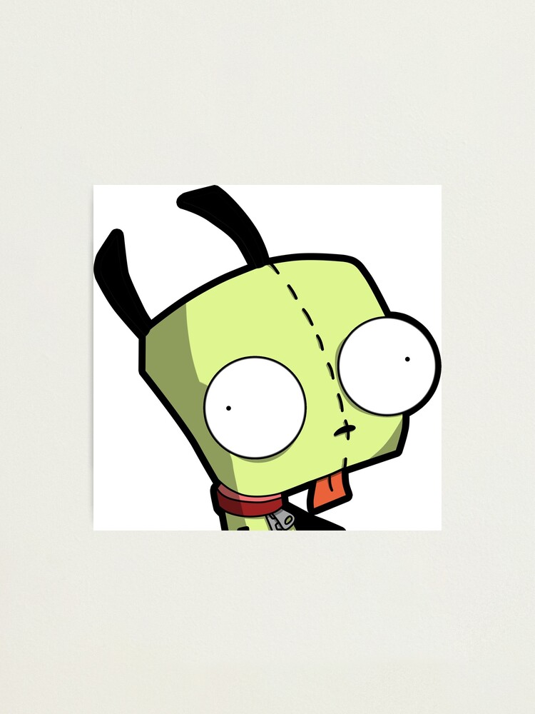 "Invader Zim | Dog Costume Gir | Peeker" Photographic Print for Sale by